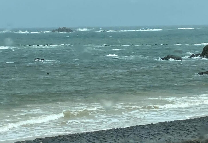 台風10号の影響