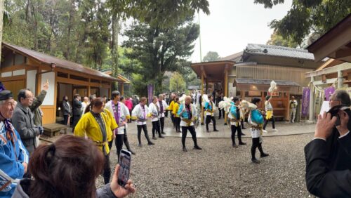 神明神社の建国記念日祭