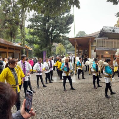 神明神社の建国記念日祭