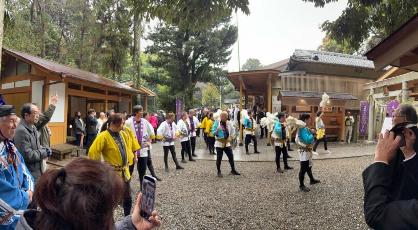 神明神社の建国記念日祭
